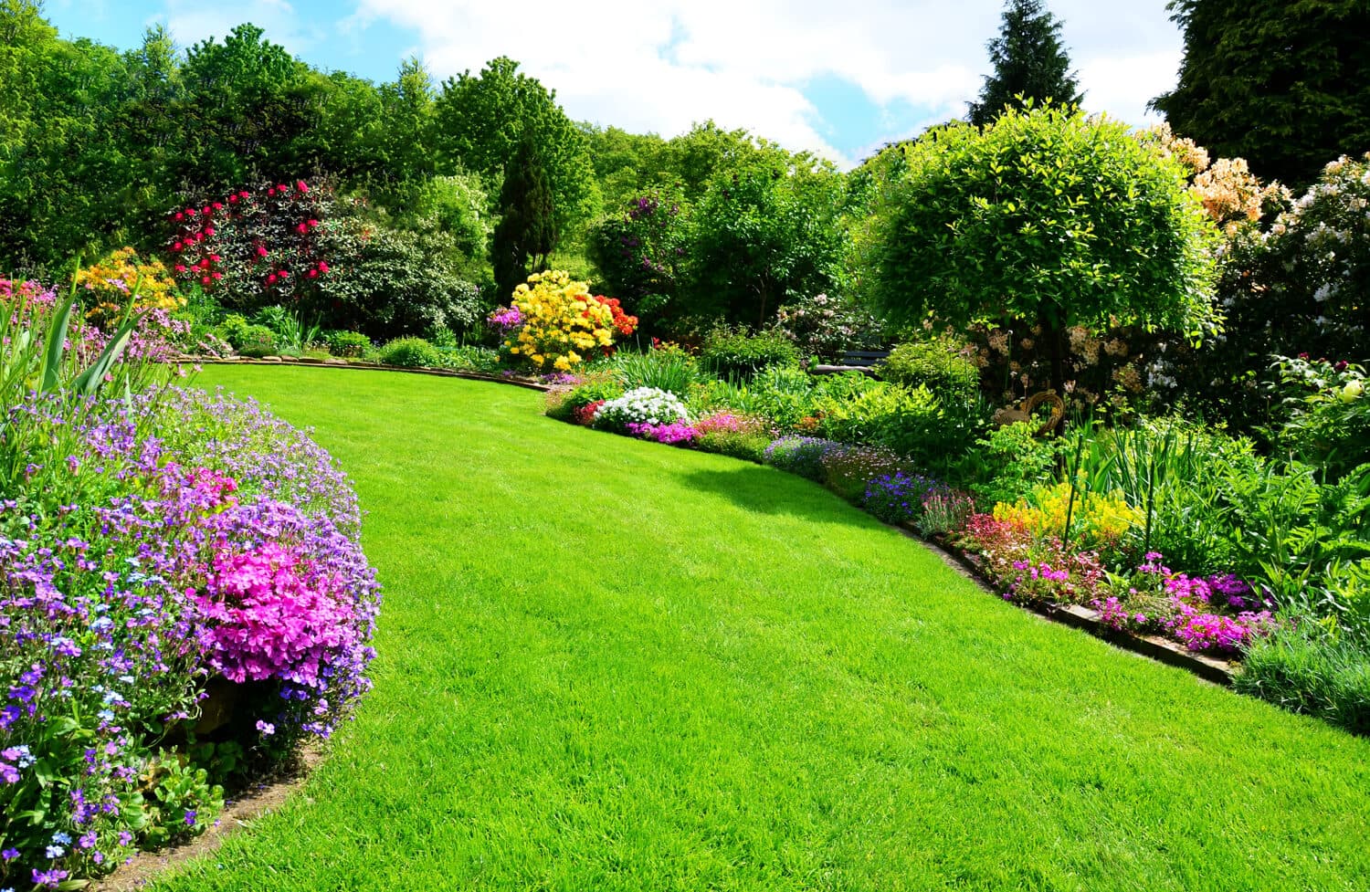 Creación de jardines y espacios verdes